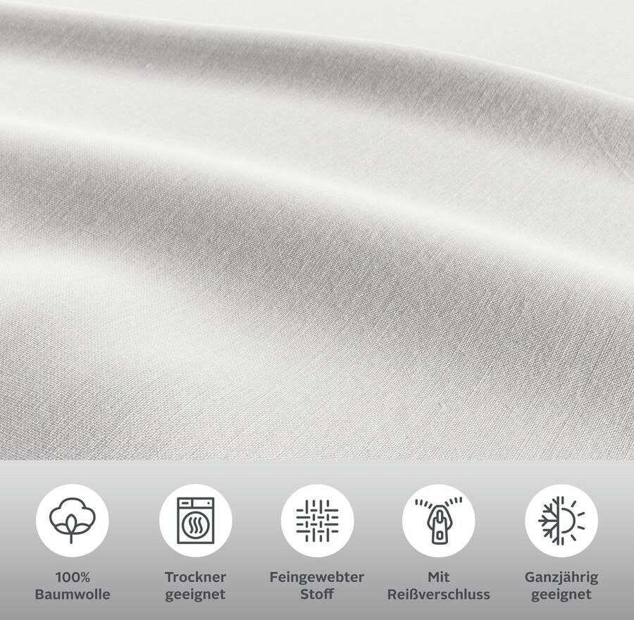 Home affaire Beddengoed Luisa NIEUW: 100% katoen in maat 135x200 of 155x220 cm (2-delig) - Foto 2