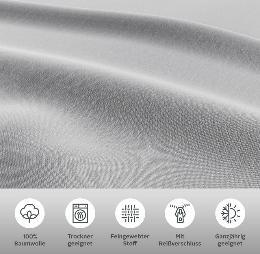 Home affaire Beddengoed Luisa NIEUW: 100% katoen in maat 135x200 of 155x220 cm (2-delig) - Foto 2