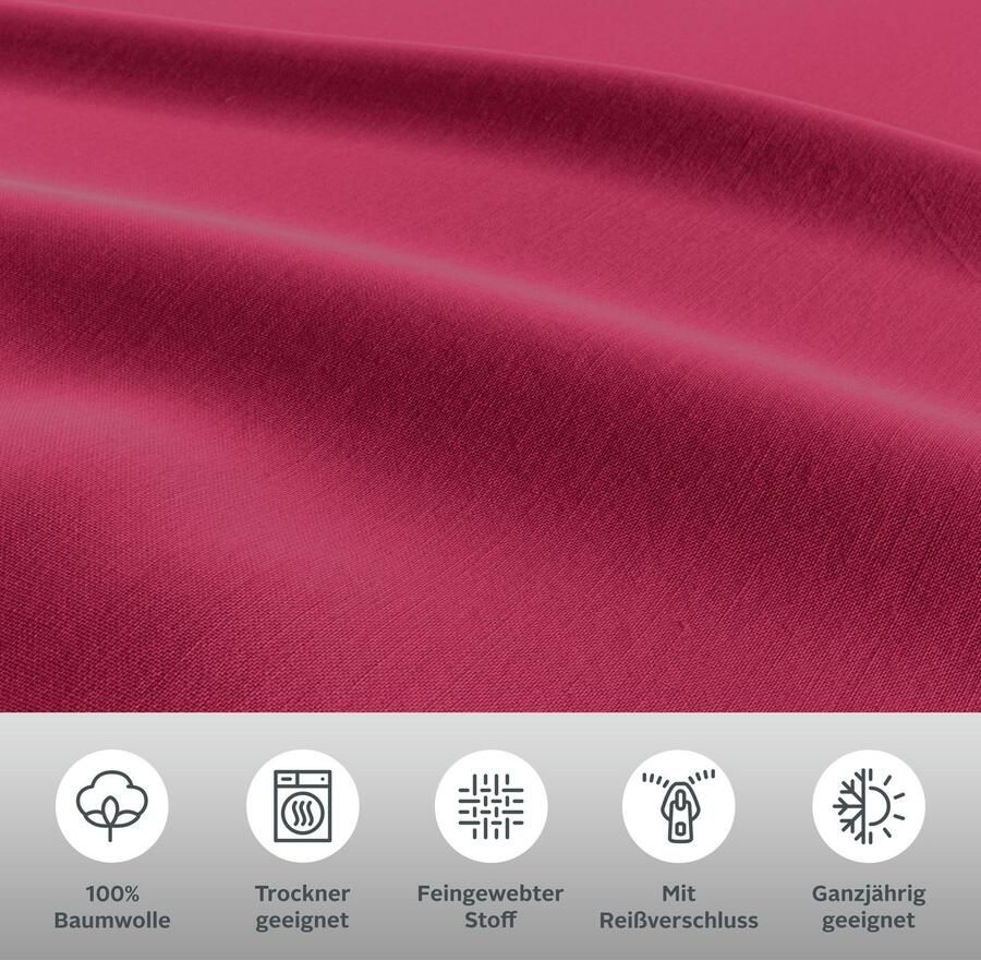 Home affaire Beddengoed Luisa NIEUW: 100% katoen in maat 135x200 of 155x220 cm (2-delig) - Foto 2