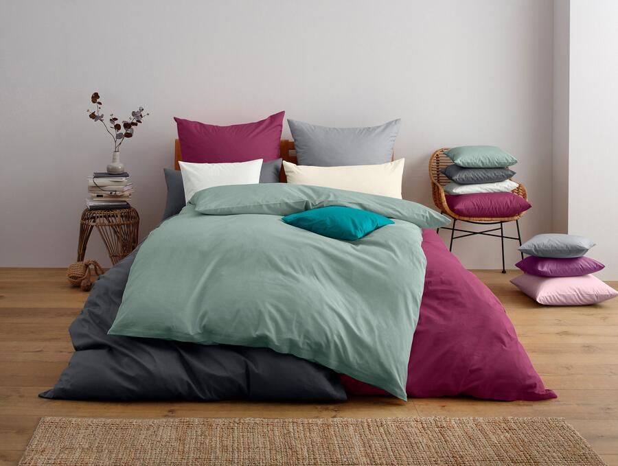 Home affaire Beddengoed Luisa NIEUW: 100% katoen in maat 135x200 of 155x220 cm (2-delig) - Foto 4