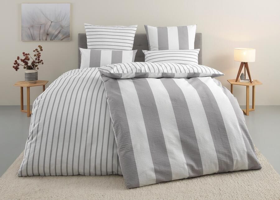 Home affaire Beddengoed Sari in verschillende kwaliteiten maritieme beddengoed met strepen - Foto 7