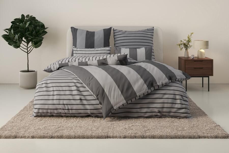 Home affaire Beddengoed Sari in verschillende kwaliteiten maritieme beddengoed met strepen - Foto 9