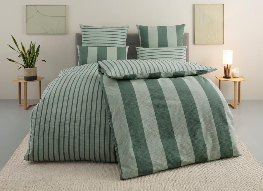 Home affaire Beddengoed Sari in verschillende kwaliteiten maritieme beddengoed met strepen - Foto 7