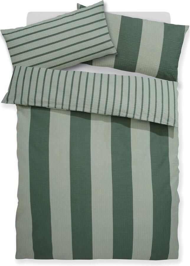 Home affaire Beddengoed Sari in verschillende kwaliteiten maritieme beddengoed met strepen - Foto 3