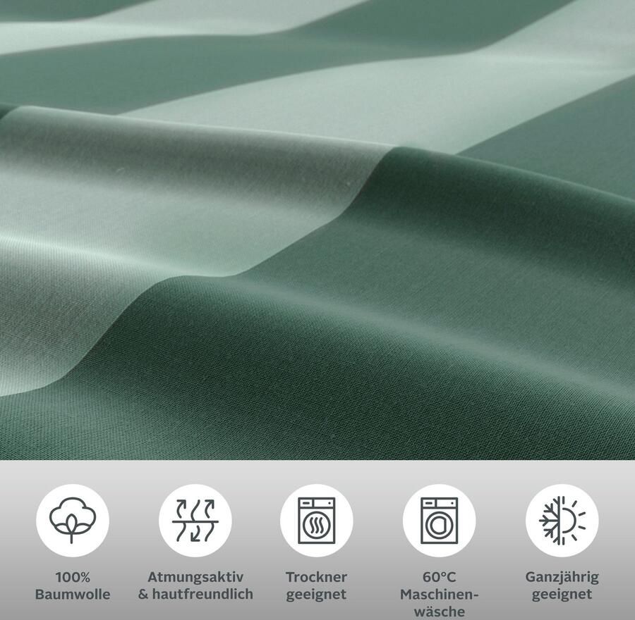 Home affaire Beddengoed Sari in verschillende kwaliteiten maritieme beddengoed met strepen - Foto 2