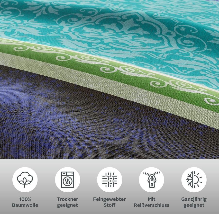 Home affaire Beddengoed Sonnenham in maat 135x200 of 155x220 cm 100% katoen paisley (2-delig) - Foto 8