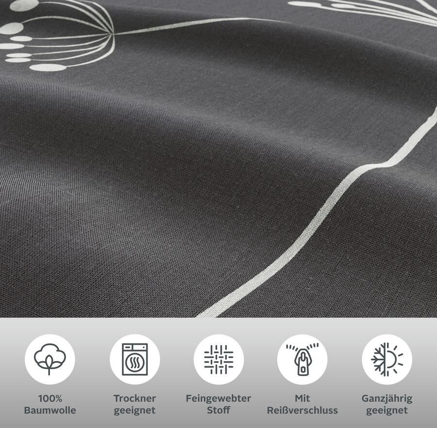 Home affaire Beddengoed Soucy in maat 135x200 of 155x220 cm 100% katoen renforcé (2-delig) - Foto 8