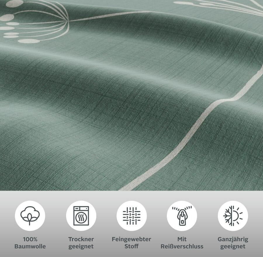 Home affaire Beddengoed Soucy in maat 135x200 of 155x220 cm 100% katoen renforcé (2-delig) - Foto 8