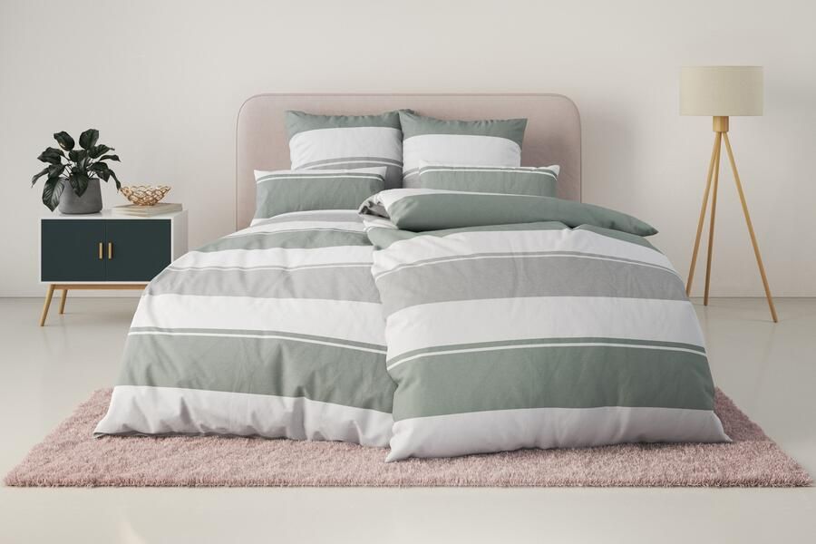 Home affaire Beddengoed Yonne in frisse kleuren gestreepte beddengoed vanaf maat 135x200 cm - Foto 9