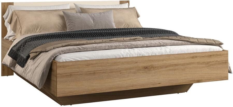 Home affaire Bedframe Bitry breedte 160 of 180 cm moderne bedomranding - Foto 4