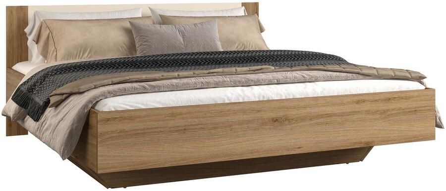 Home affaire Bedframe Bitry breedte 160 of 180 cm moderne bedomranding - Foto 4