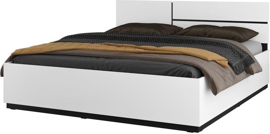 Home affaire Bedframe Cross moderne bedframe Tweepersoonsbed in twee maten stabiel bedframe - Foto 4