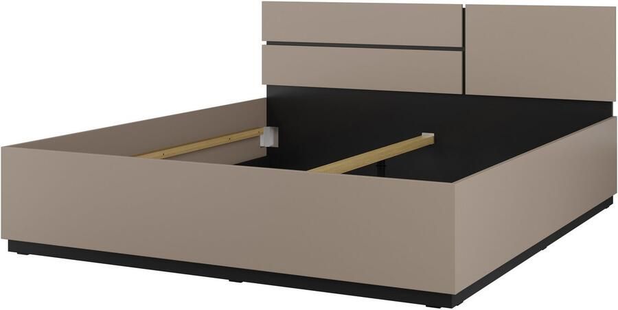 Home affaire Bedframe Cross moderne bedframe Tweepersoonsbed in twee maten stabiel bedframe - Foto 4