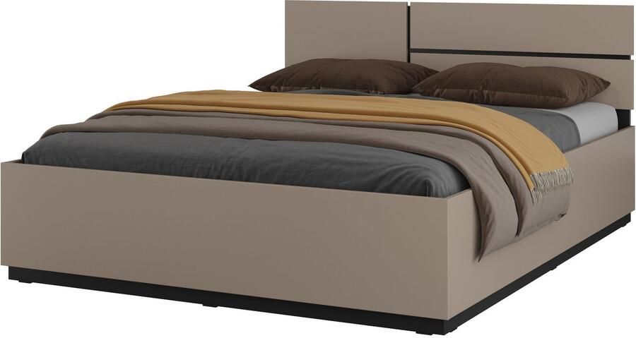 Home affaire Bedframe Cross moderne bedframe Tweepersoonsbed in twee maten stabiel bedframe - Foto 3