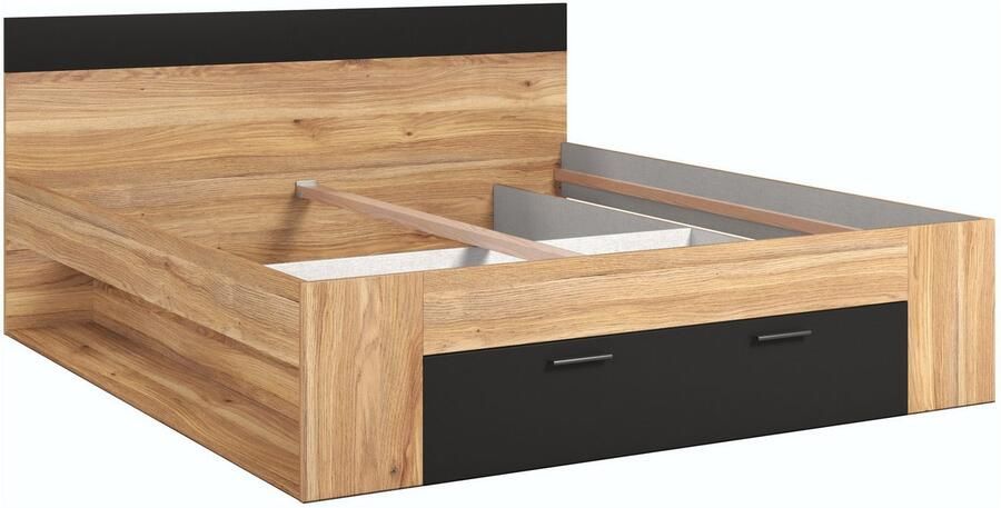 Home affaire Bedframe Faweza Breedte 160 of 180 cm Opbergbank Functiebureau lade met extra veel opbergruimte - Foto 6