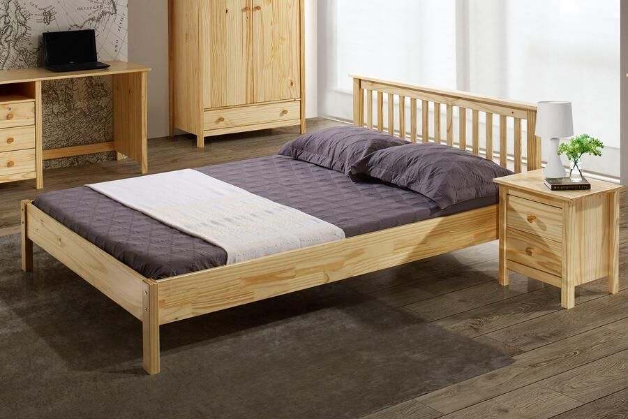 Home affaire Bedframe gemaakt van massief grenenhout (1-delig) - Foto 1