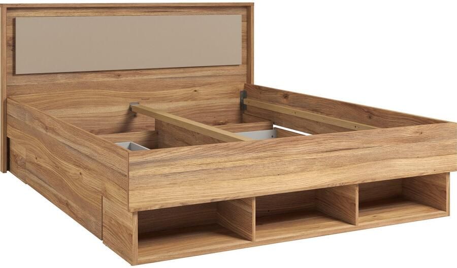 Home affaire Bedframe Wharton 140 160 of 180cm breedte Made in Europe Tweepersoonsbed met open planken FSC-gecertificeerd houtmateriaal - Foto 5