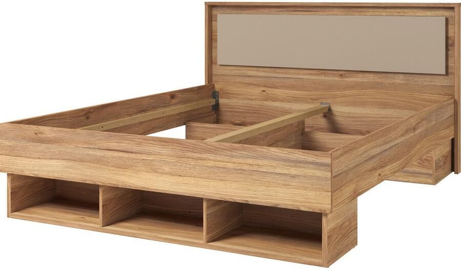 Home affaire Bedframe Wharton 140 160 of 180cm breedte Made in Europe Tweepersoonsbed met open planken FSC-gecertificeerd houtmateriaal - Foto 4