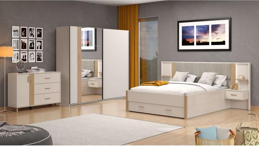 Home affaire Bedlade Belfort lade voor opbergruimte onder het bed Accessoires voor Belfort bedden 160x200cm op wielen FSC -gecertificeerd - Foto 3