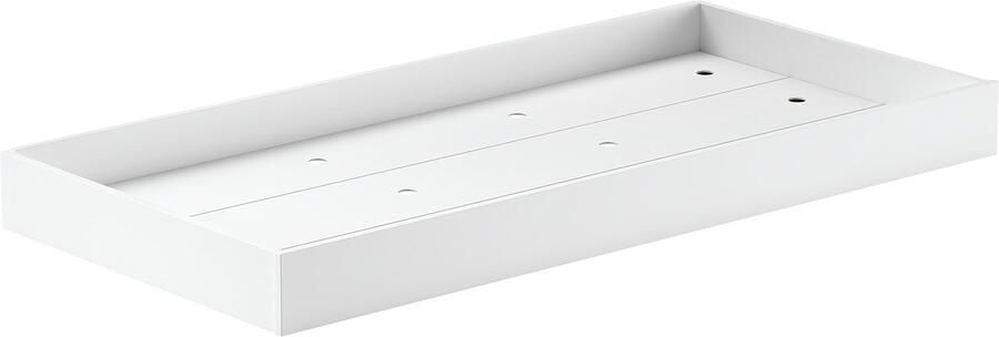 Home affaire Bedlade Forrest 90 190 in gedeeltelijk massief beukenhout wit gelakt decor vloerplaten - Foto 2