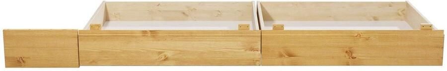 Home affaire Bedlade Luven van massief grenen 2 stuks passen perfect onder het bed luven (2 stuks) - Foto 4