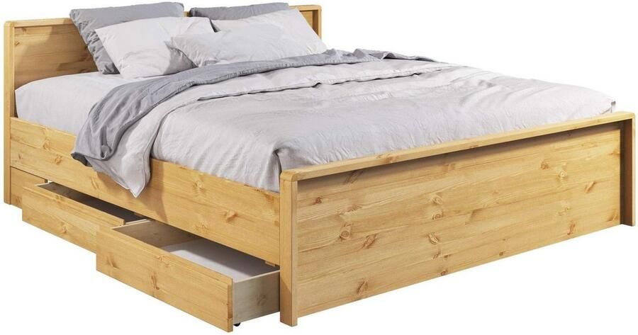 Home affaire Bedlade Luven van massief grenen 2 stuks passen perfect onder het bed luven (2 stuks) - Foto 3