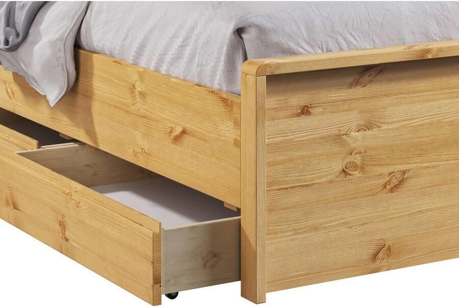 Home affaire Bedlade Luven van massief grenen 2 stuks passen perfect onder het bed luven (2 stuks) - Foto 3