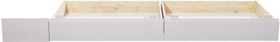 Home affaire Bedlade Luven van massief grenen 2 stuks passen perfect onder het bed luven (2 stuks) - Foto 6