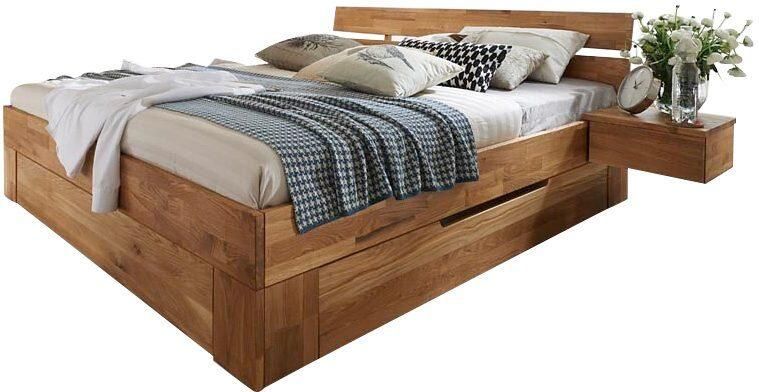 Home affaire Bedlade Tommy van massief wildeikenhout in verschillende breedten - Foto 5