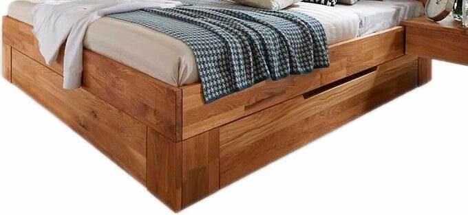 Home affaire Bedlade Tommy van massief wildeikenhout in verschillende breedten - Foto 6