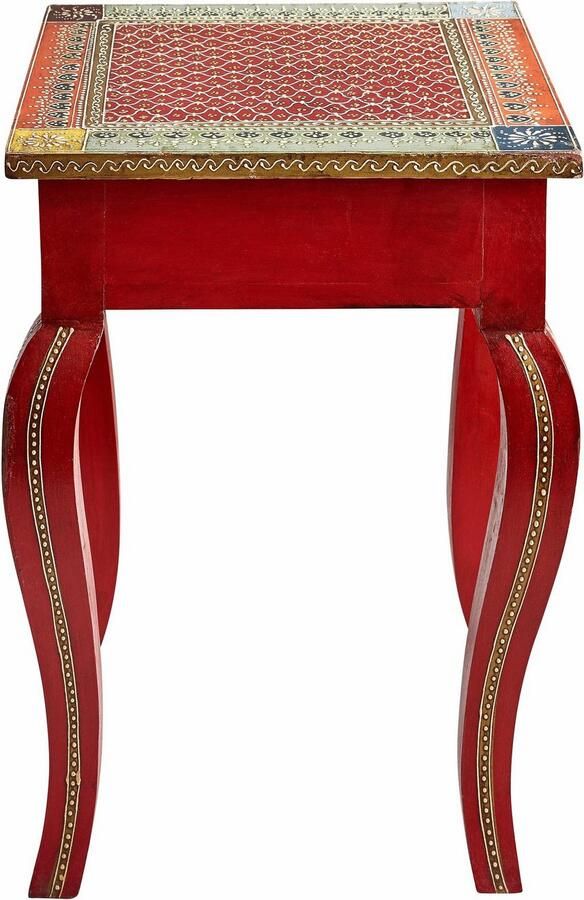 Home affaire Bijzettafel met de hand gemaakt en met de hand beschilderd - Foto 7