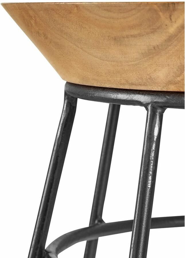 Home affaire Bijzettafel met metalen frame - Foto 5