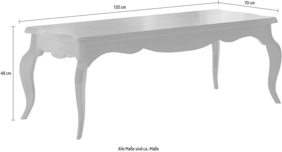 Home affaire Bijzettafel Tafel Dechirico - Foto 3