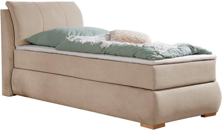 Home affaire Boxspring Breitenthal afneembare rugkussens met klittenband - Foto 8