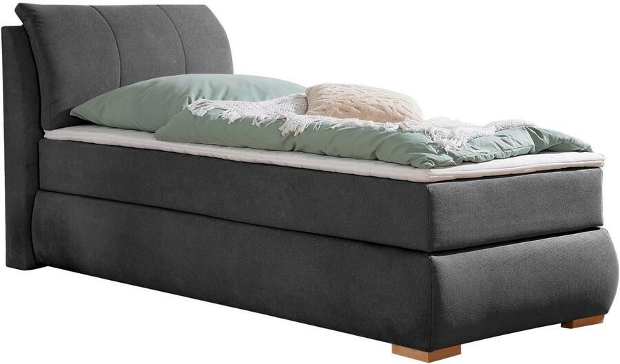 Home affaire Boxspring Breitenthal afneembare rugkussens met klittenband - Foto 8