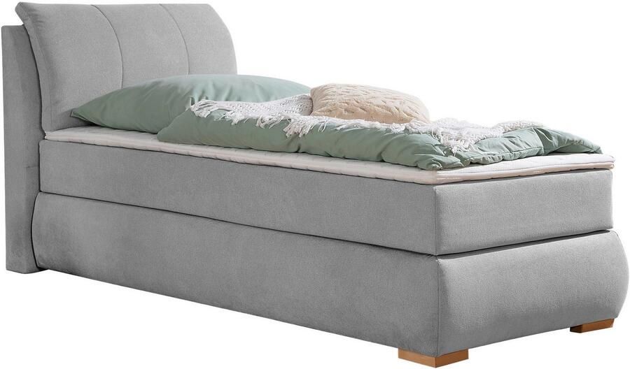 Home affaire Boxspring Breitenthal afneembare rugkussens met klittenband - Foto 6