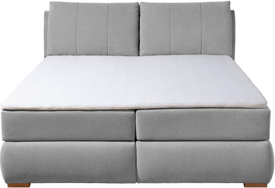 Home affaire Boxspring Breitenthal afneembare rugkussens met klittenband - Foto 5