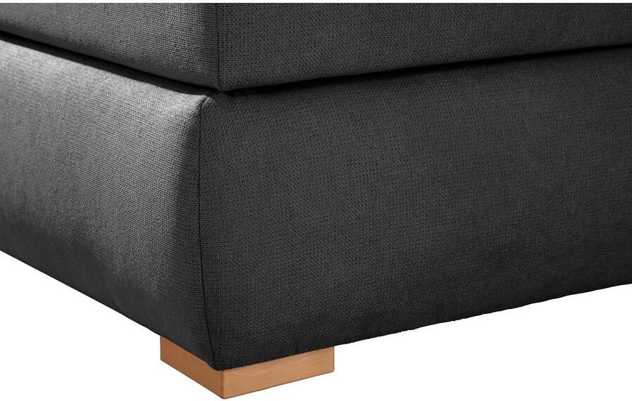 Home affaire Boxspring Breitenthal afneembare rugkussens met klittenband - Foto 6