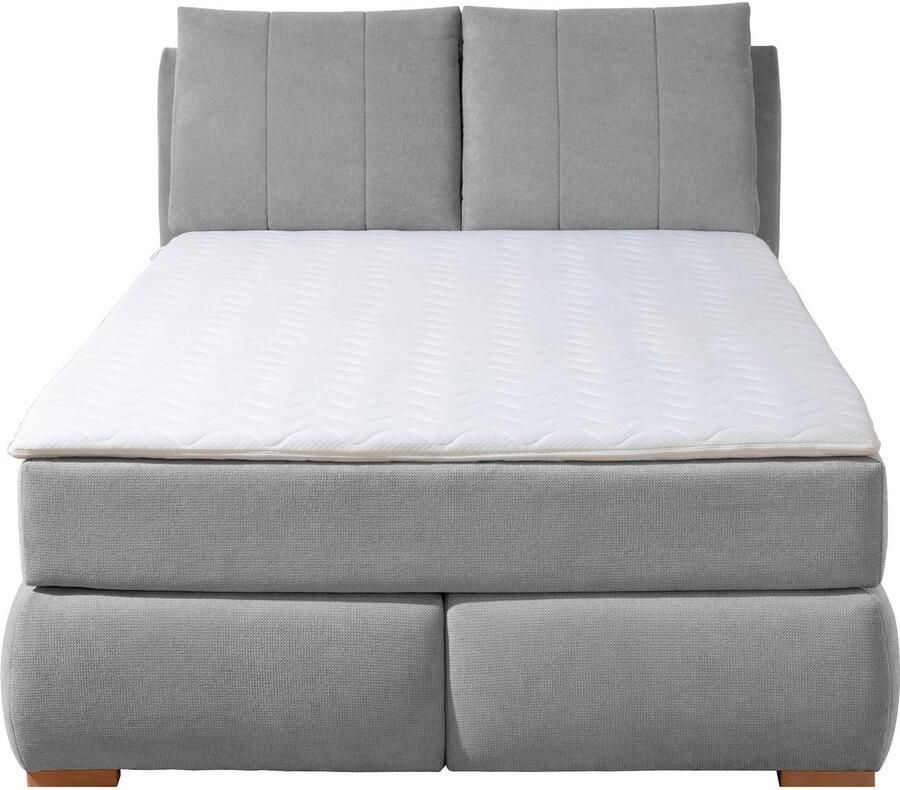 Home affaire Boxspring Breitenthal afneembare rugkussens met klittenband - Foto 2