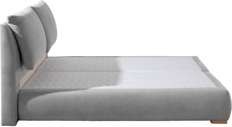 Home affaire Boxspring Breitenthal afneembare rugkussens met klittenband - Foto 7