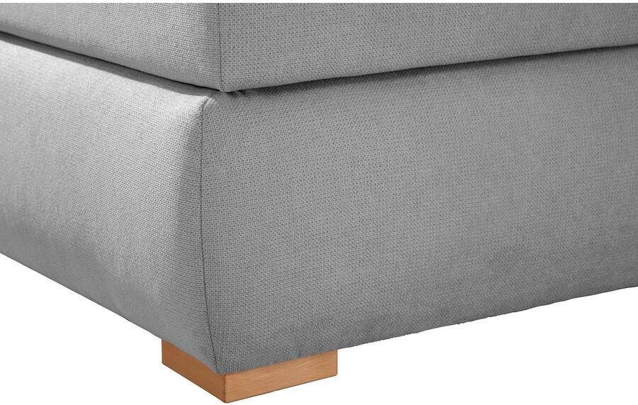 Home affaire Boxspring Breitenthal afneembare rugkussens met klittenband - Foto 6