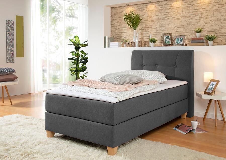 Home affaire Boxspring Calloway incl. topmatras xxl-uitvoering in 4 kleuren 5 breedten 3 matrassoorten - Foto 3
