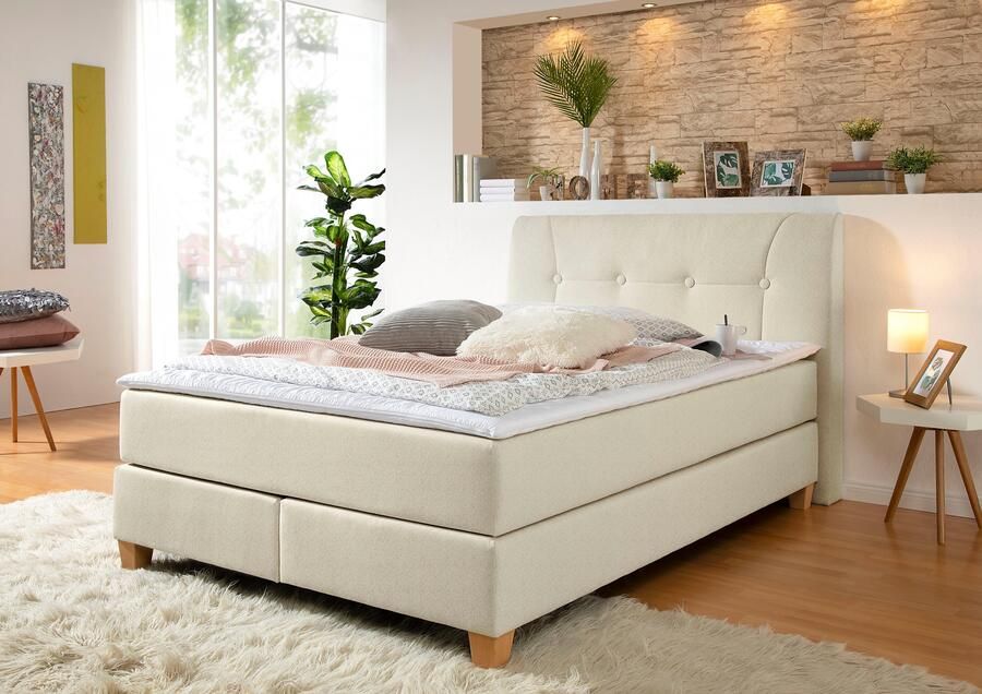 Home affaire Boxspring Calloway incl. topmatras xxl-uitvoering in 4 kleuren 5 breedten 3 matrassoorten - Foto 3