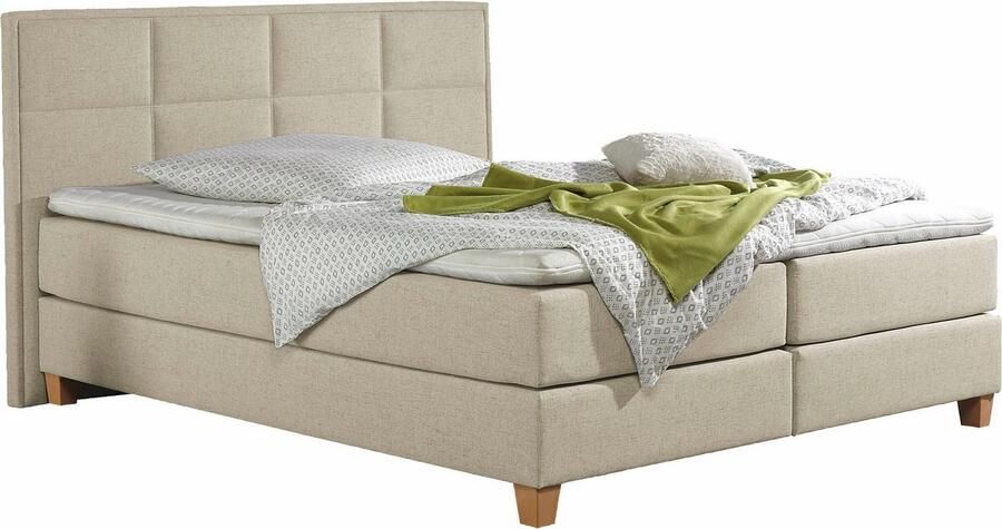 Home affaire Boxspring Casey in 5 breedten 3 uitvoeringen 2 hardheden stiksels topmatras - Foto 3