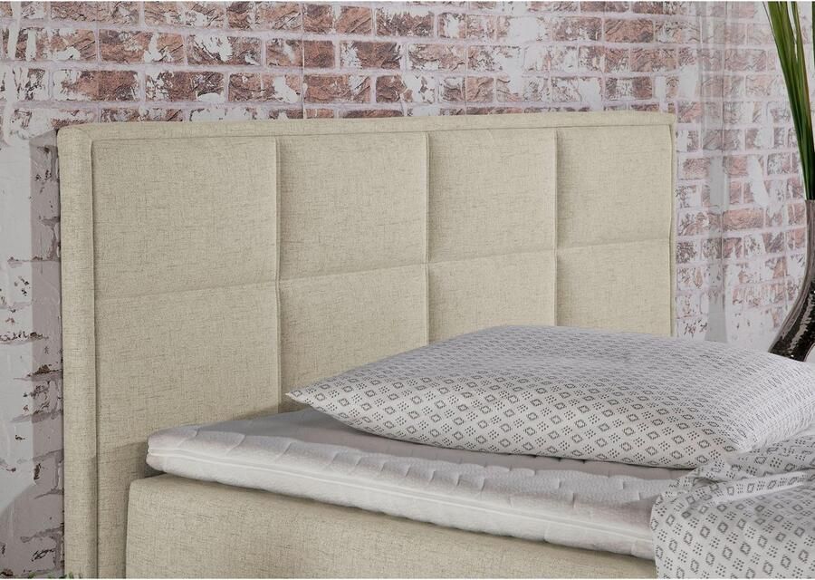 Home affaire Boxspring Casey in 5 breedten 3 uitvoeringen 2 hardheden stiksels topmatras - Foto 1