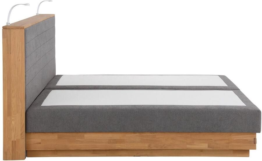 Home affaire Boxspring Cavan Eiken met bedkist & topmatras verschillende hardheden (ook H4) - Foto 11