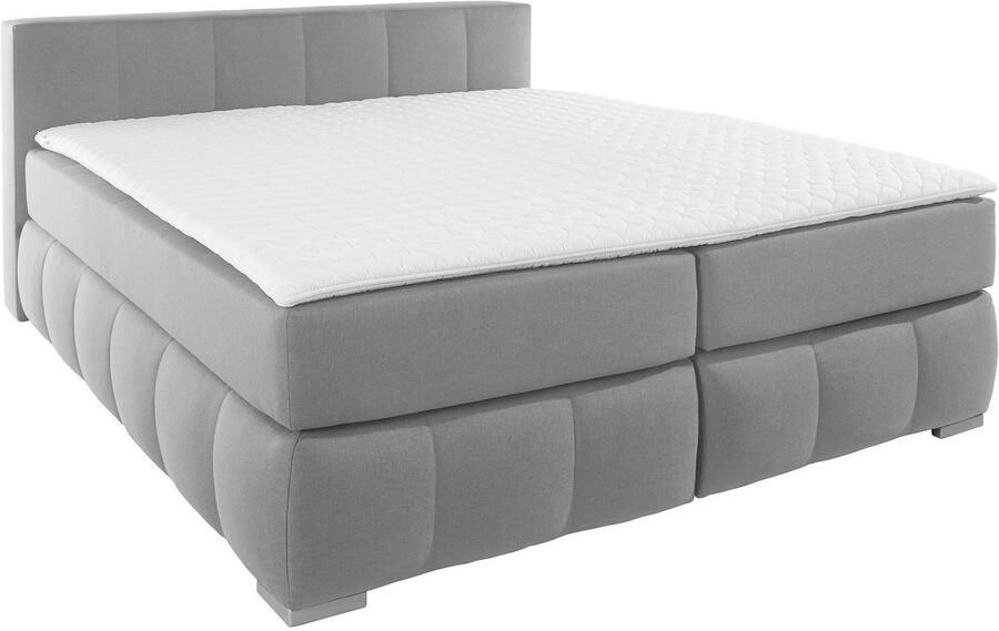 Home affaire Boxspring Chelles incl. matrastopper in xxl- extra lang 220 cm onderbak met elegante welving - Foto 6