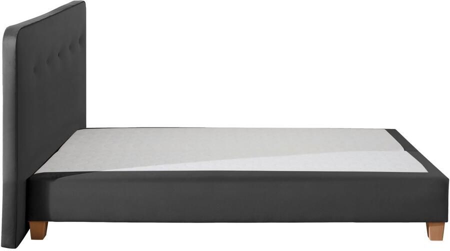 Home affaire Boxspring Fargo inclusief topper in 3 soorten matrassen in fluweel of structuurstof - Foto 7