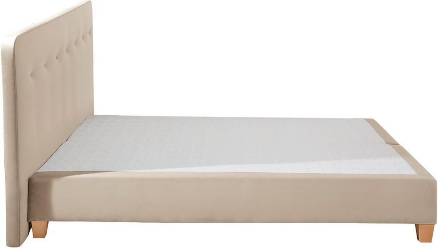 Home affaire Boxspring Fargo inclusief topper in 3 soorten matrassen in fluweel of structuurstof - Foto 6