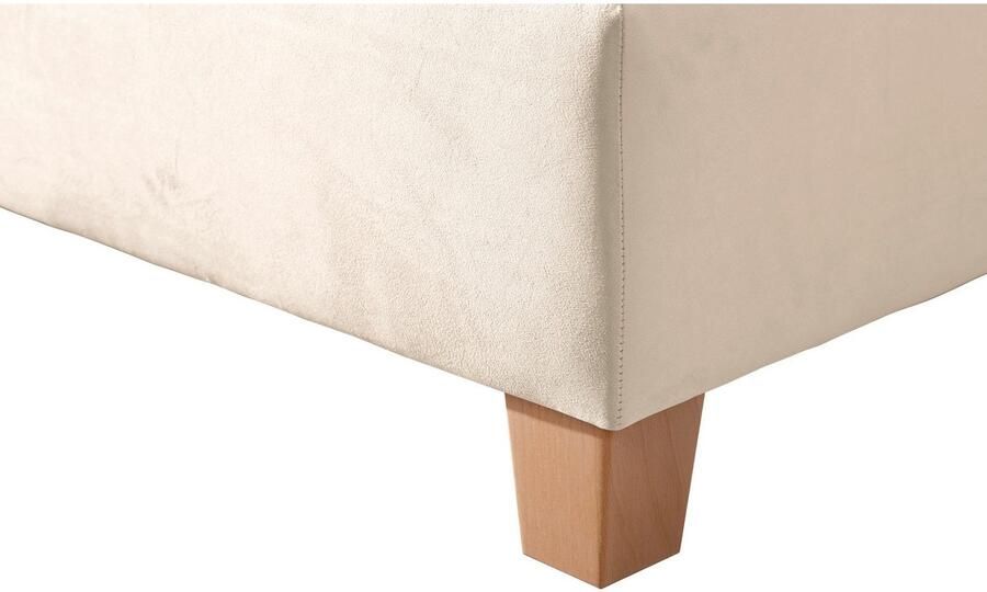 Home affaire Boxspring Fargo inclusief topper in 3 soorten matrassen in fluweel of structuurstof - Foto 4